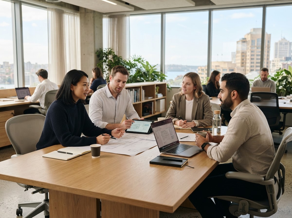 Cambistell data analysts reviewing portfolio risk metrics